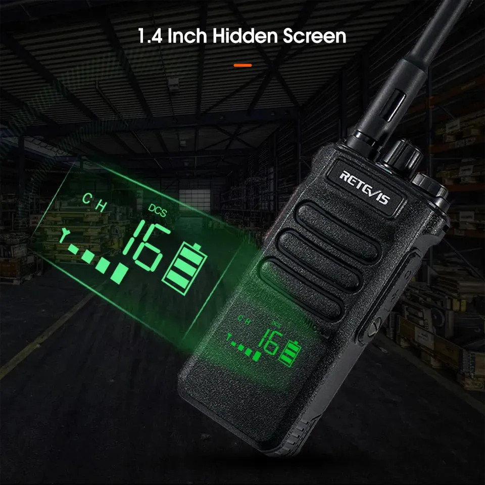 10W Retevis Walkie Talkie Long Range RT86 Walkie-talkie 1pc Two-way radio Powerful Portable Radio Communicator For Hunting