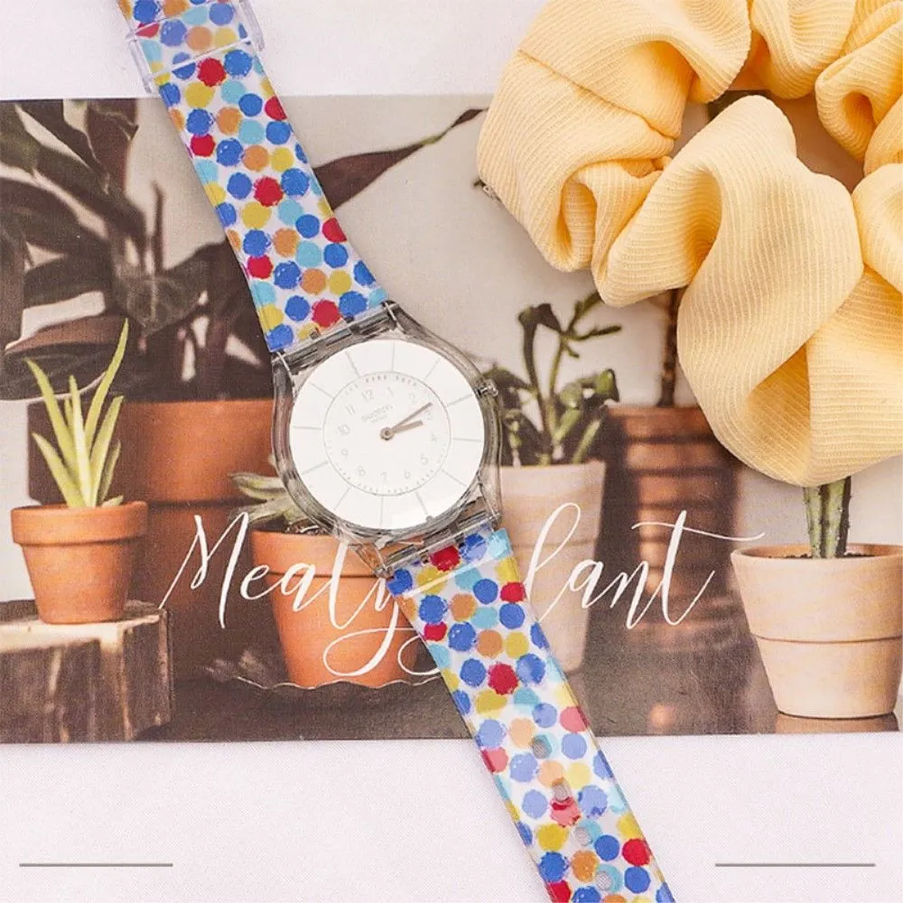 17mm Universal cute silicone watch strap - Cross Grain