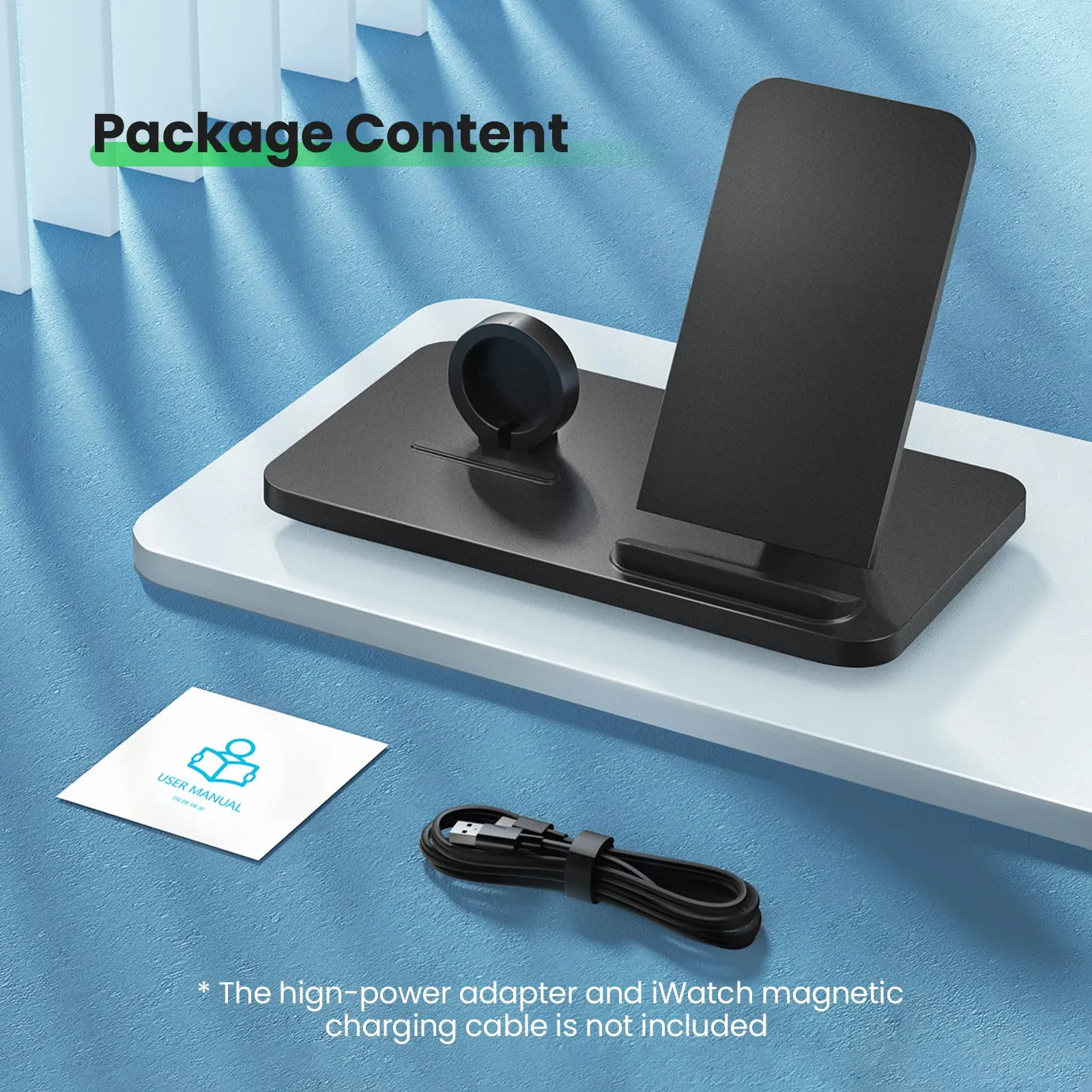 2 in 1 Wireless Charging Stand with Pad 193