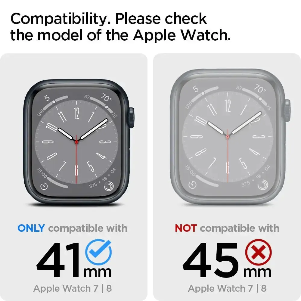 [2 Pack] Apple Watch Screen Protector Series (41mm) ProFlex EZ Fit