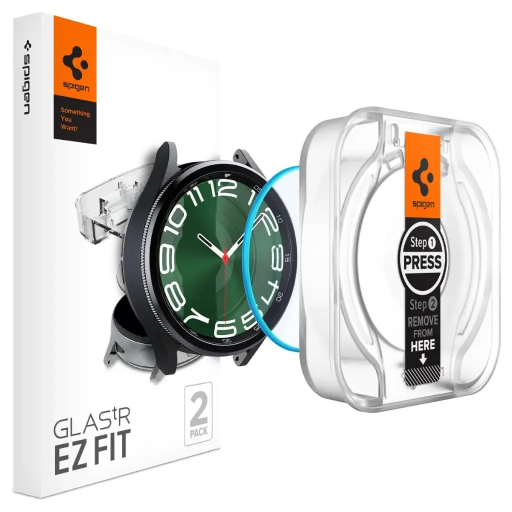 [2 Pack] Galaxy Watch 6 Classic Screen Protector (47mm) EZ FIT GLAS.tR