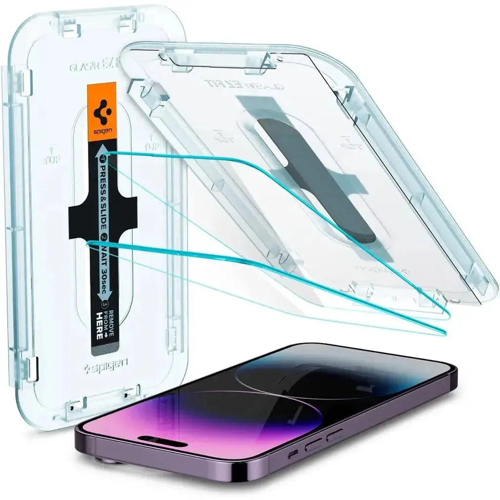 [2 Pack] iPhone 14 Pro Max Screen Protector Glas.tR EZ Fit