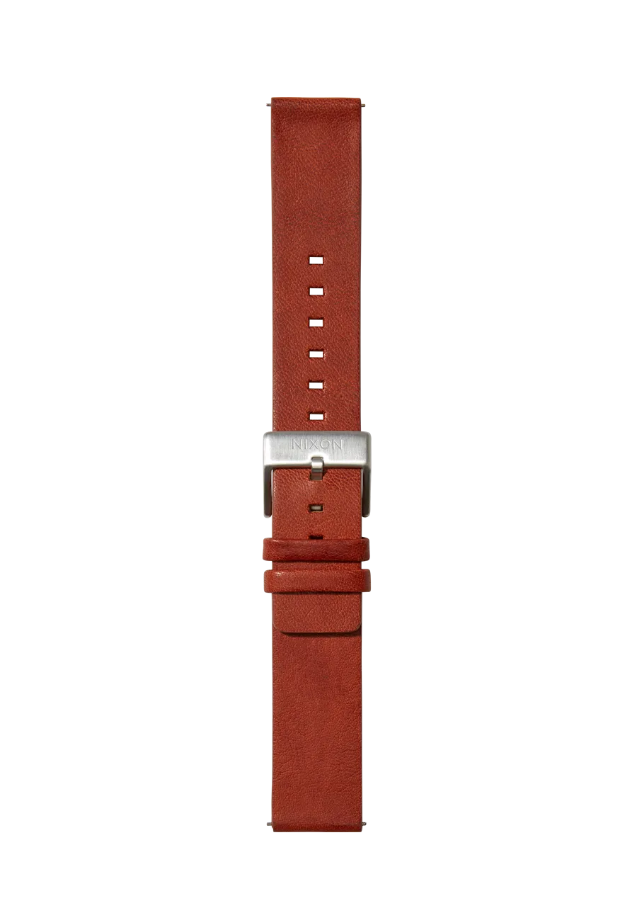 20mm Veg Tanned Leather Band - Brown