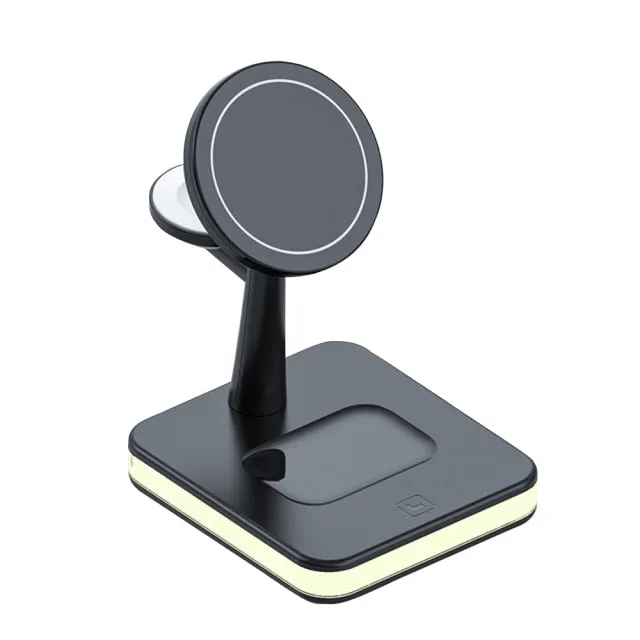 25W Magnetic Wireless Charger Stand Dock For iPhone 13 12