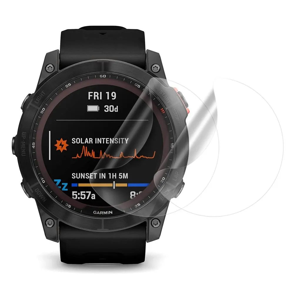 2Pcs Garmin Fenix 7X clear screen protector