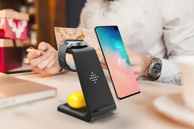 3 in 1 Wireless Charger Station