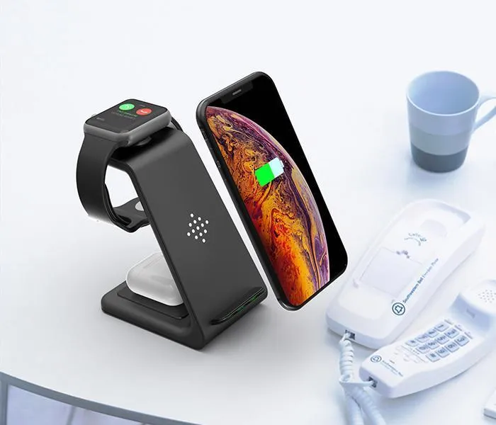 3 in 1 Wireless Charger Station