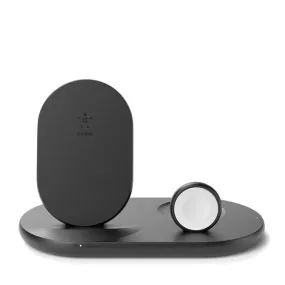 3In1 Wireles Pad/Stand/Aplwatch Blk