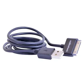 4-Foot 30-Pin to USB Charge & Sync Cable - Black