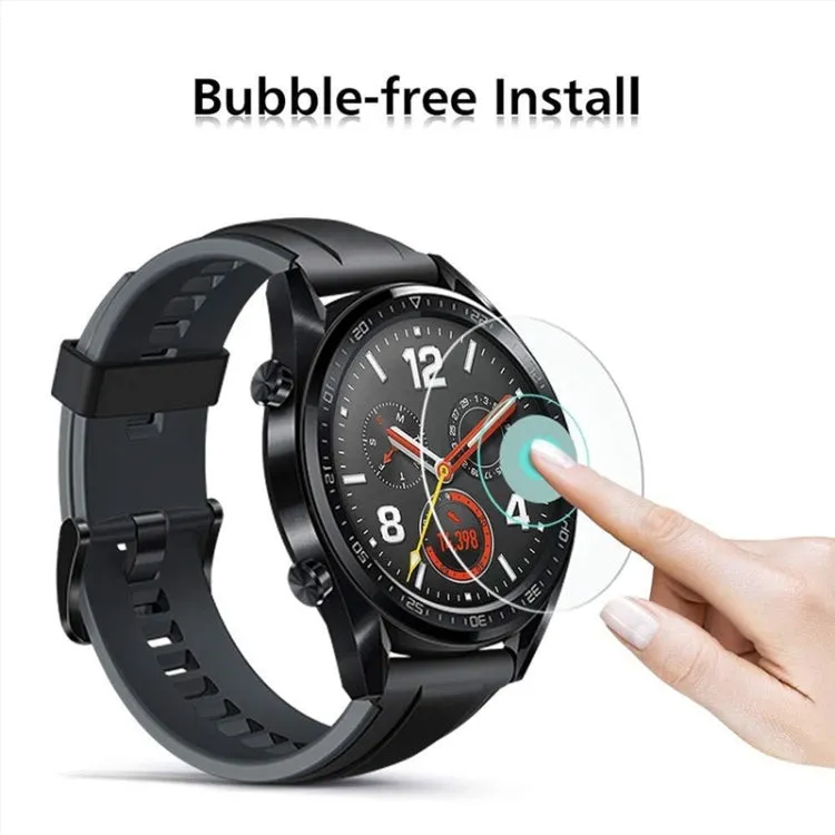 50 PCS For Galaxy Watch Active 42mm 0.26mm 2.5D Tempered Glass Film