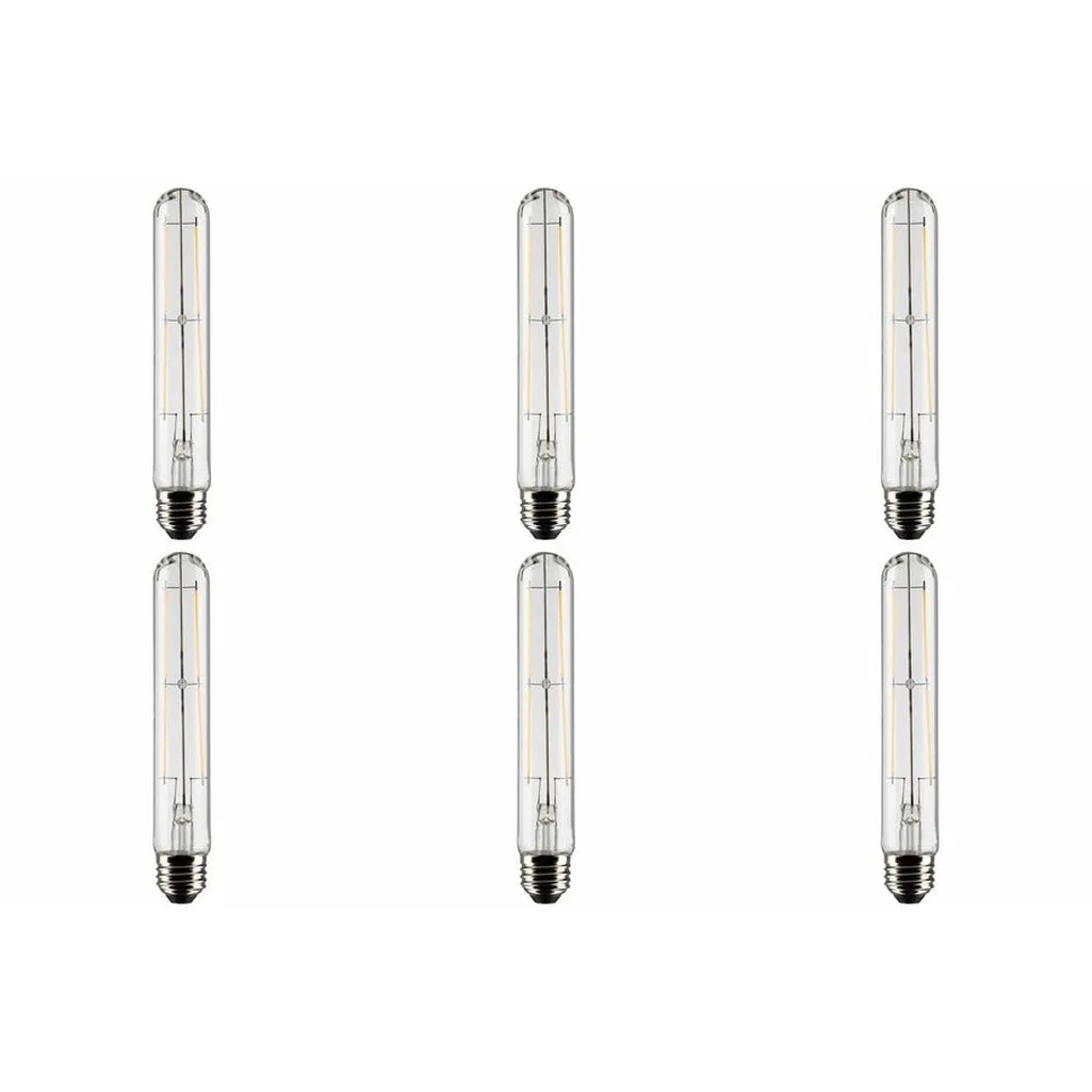 8 Watt T9 LED - Clear - Medium base - 90 CRI - 3000K - 120 Volt - 6-Pack