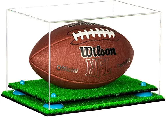 Acrylic Full Size Football Display Case - Clear (B41/A004)