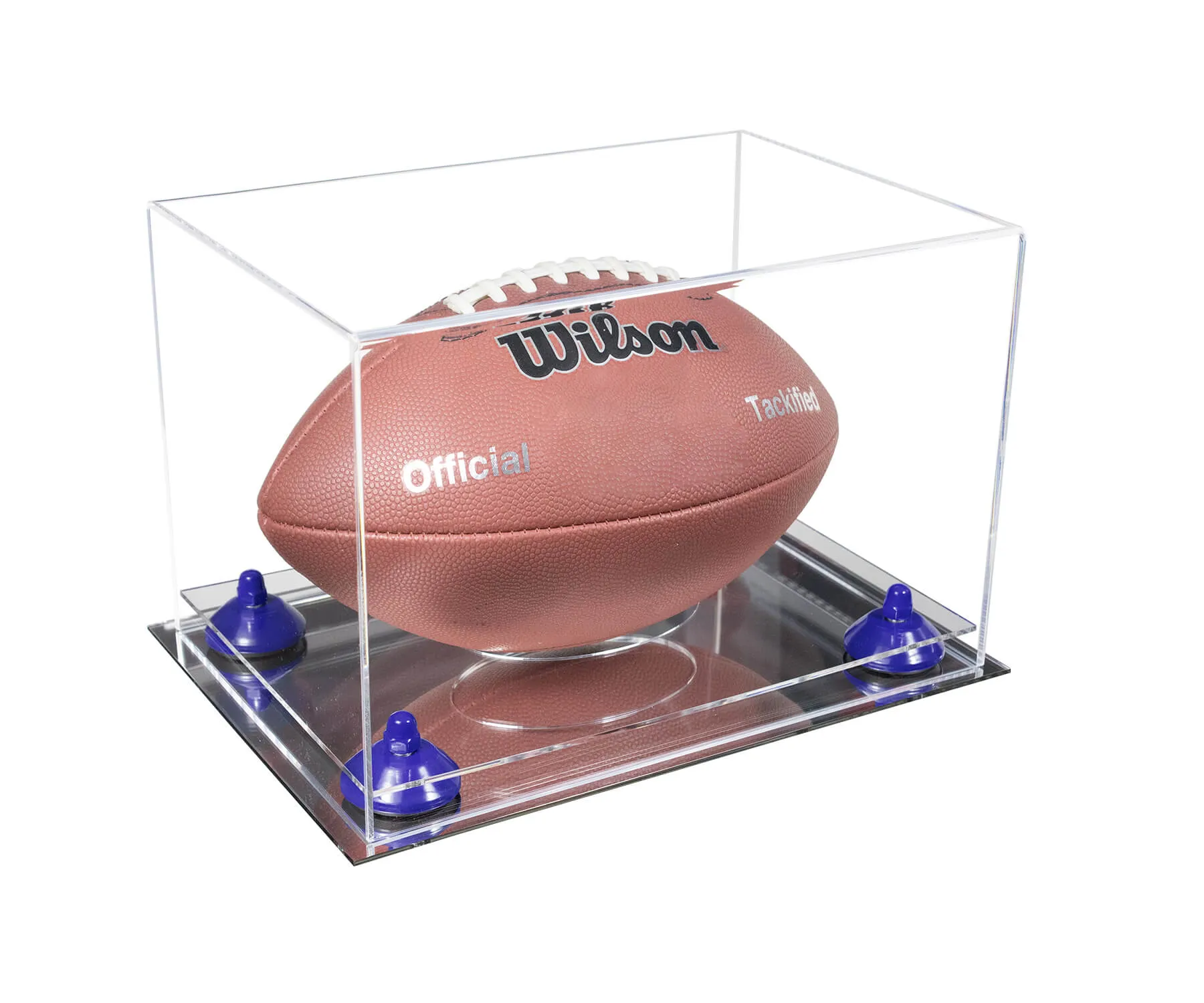 Acrylic Full Size Football Display Case - Clear (B41/A004)