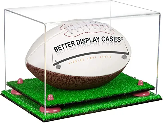 Acrylic Full Size Football Display Case - Clear (B41/A004)