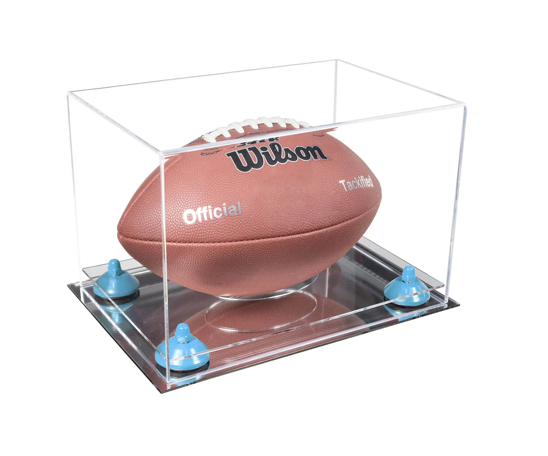 Acrylic Full Size Football Display Case - Clear (B41/A004)