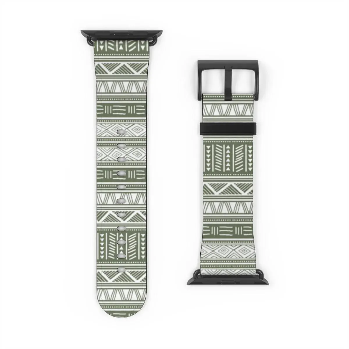 African Print  Watch Band