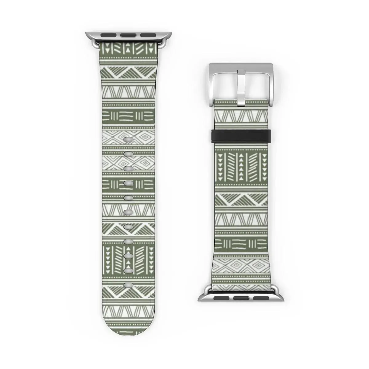 African Print  Watch Band