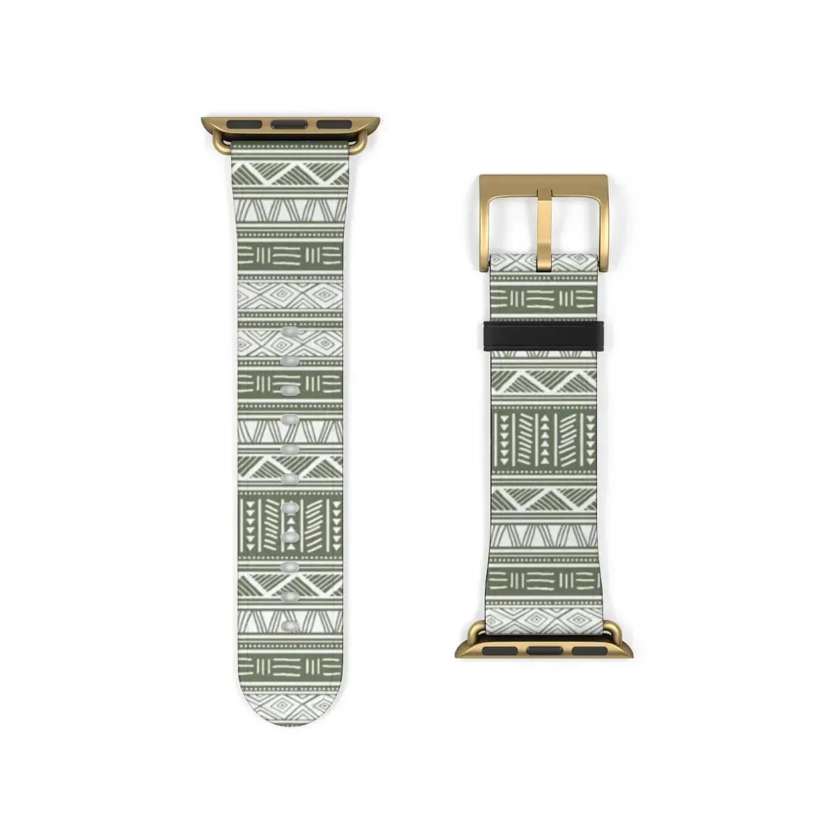 African Print  Watch Band