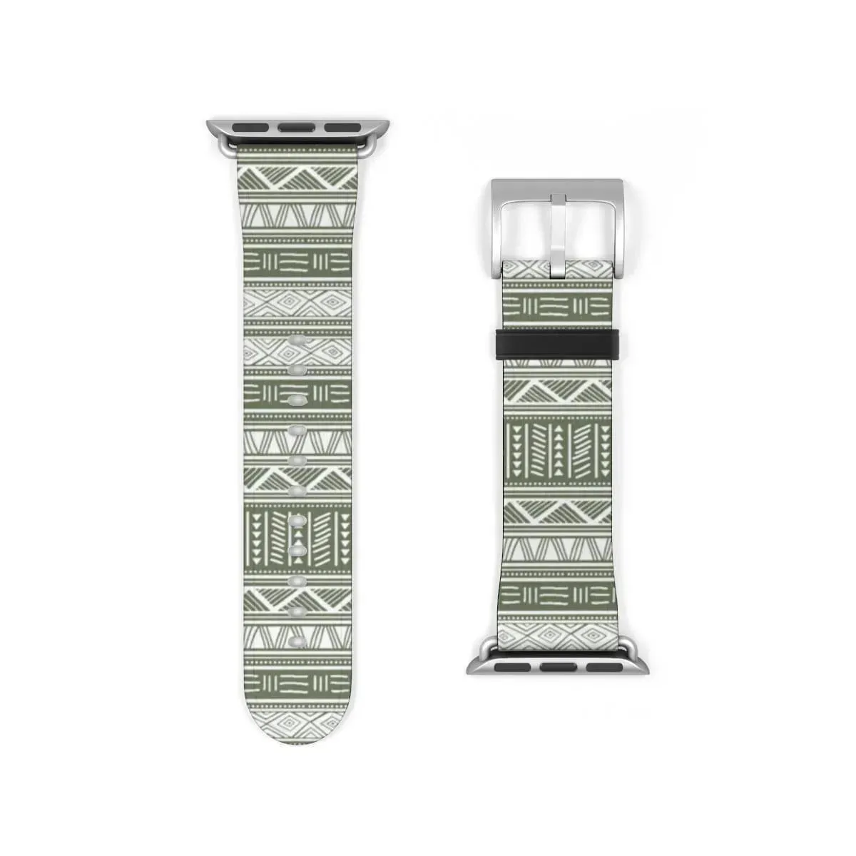 African Print  Watch Band