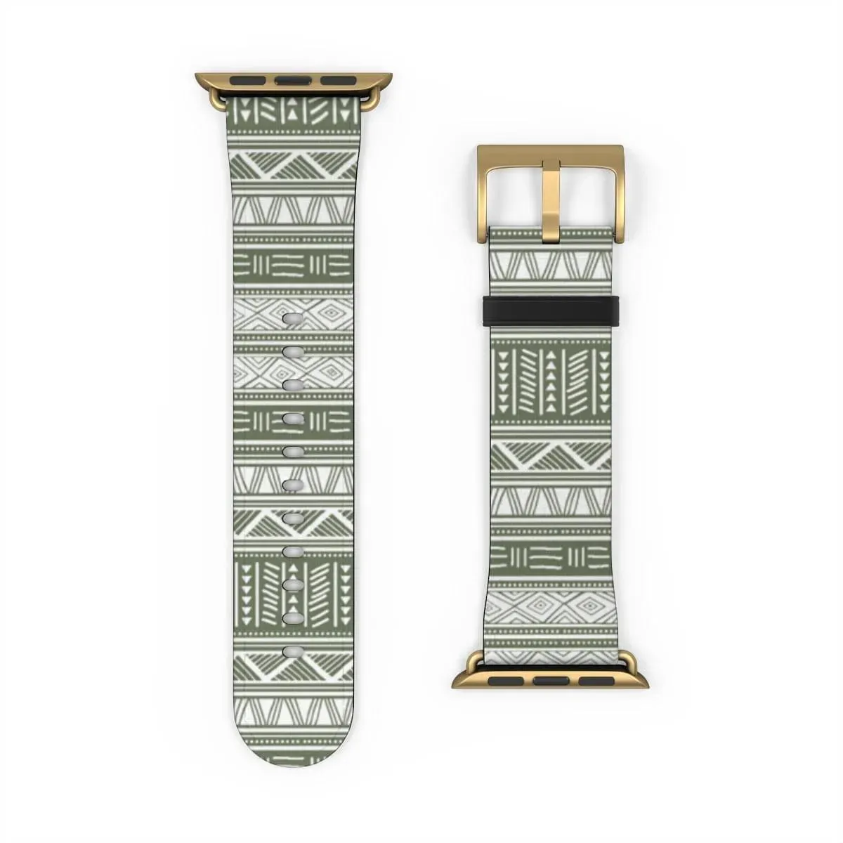 African Print  Watch Band