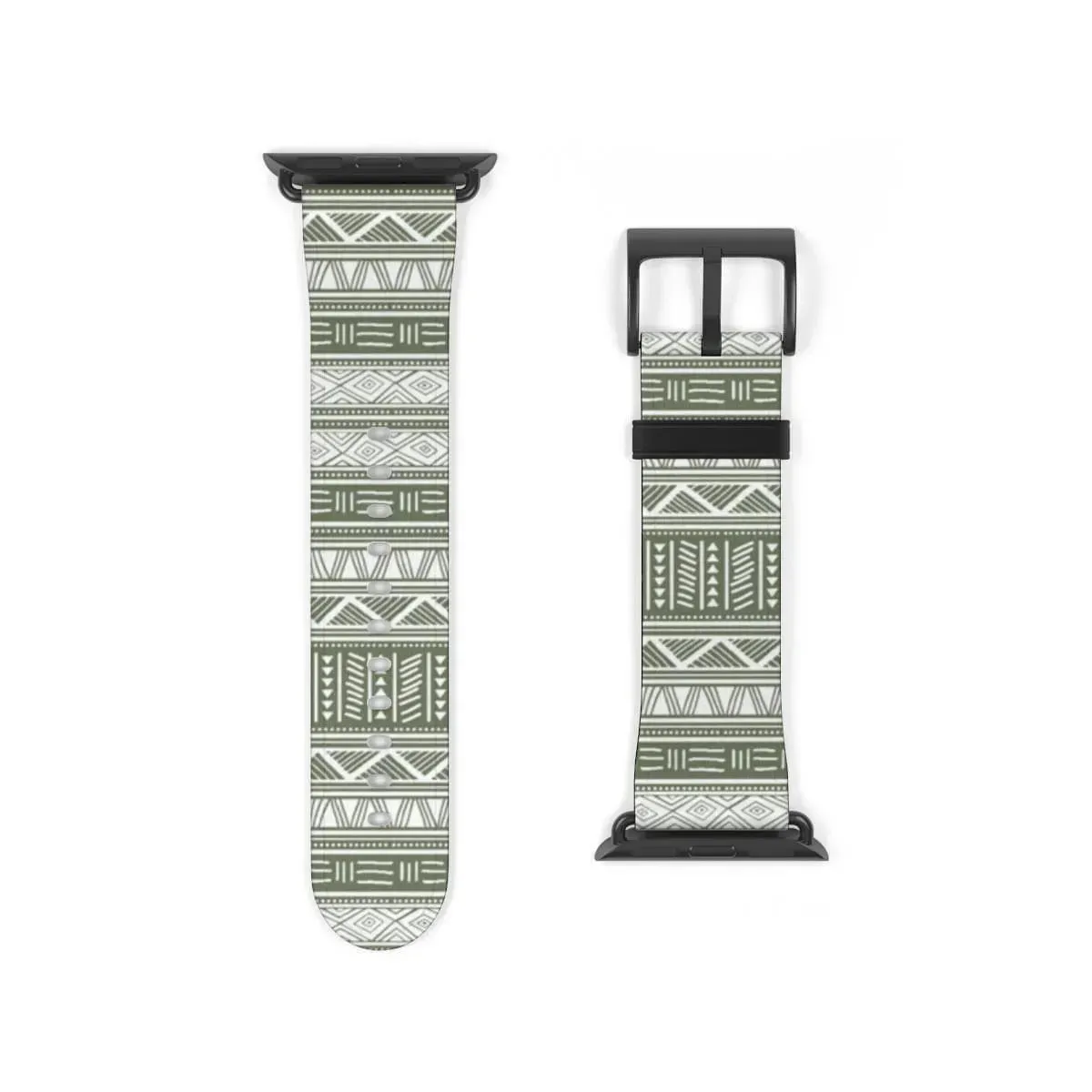 African Print  Watch Band