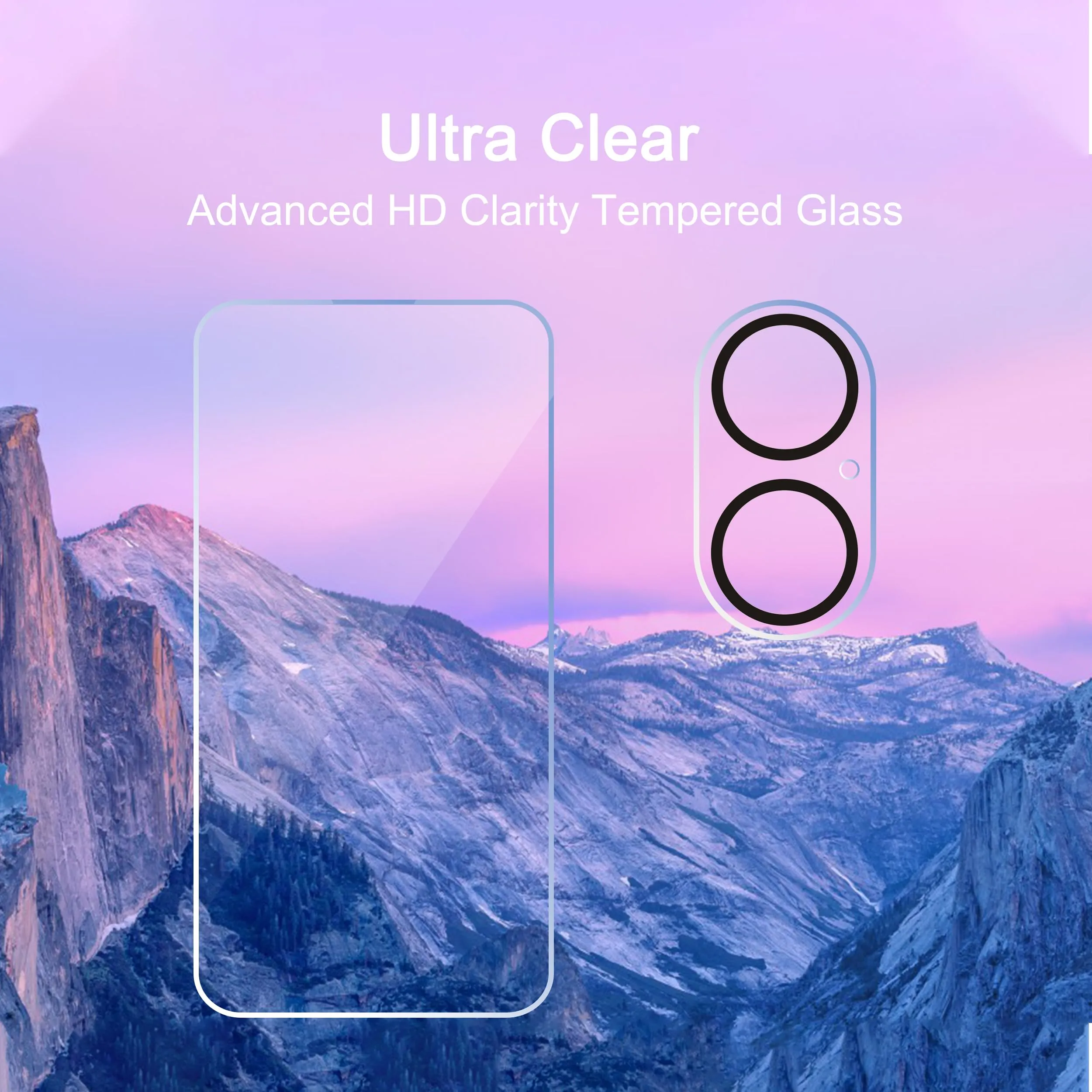 Ailun 3 Pack Screen Protector for iPhone 16 [6.1 inch]   3 Pack Camera Lens Protector with Installation Frame,Case Friendly Tempered Glass Film,[9H Hardness] - HD [6 Pack]