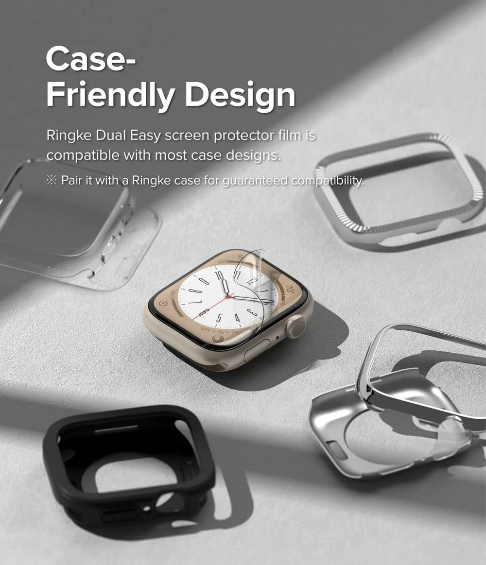 Apple Watch 41mm Screen Protectors |  Dual Easy Film | Clear