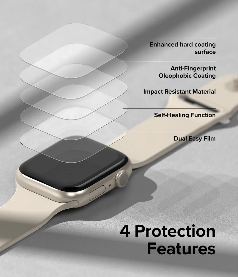 Apple Watch 41mm Screen Protectors |  Dual Easy Film | Clear