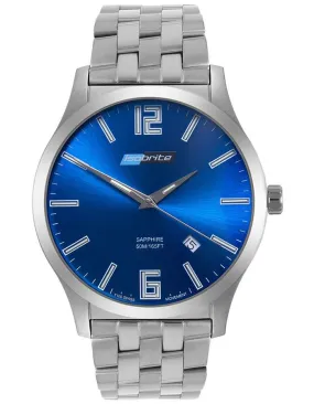 ArmourLite Isobrite Grand Slimline Series - Blue Dial - Stainless Steel Bracelet