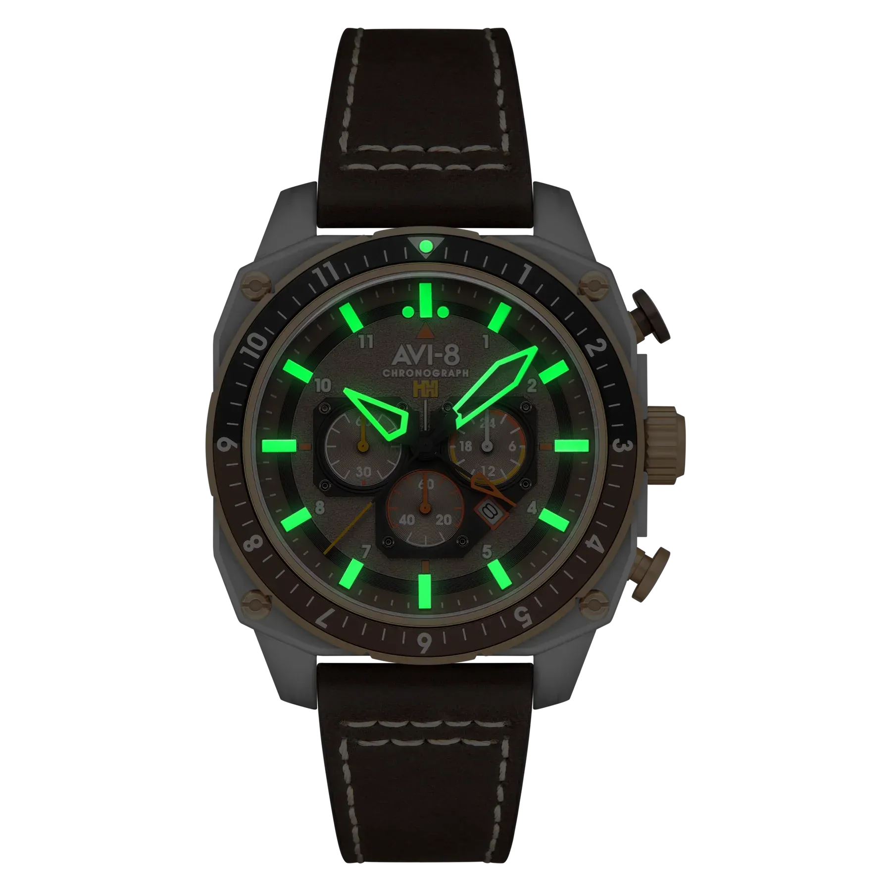 AVI-8  Hawker Hunter Dual Mens Watch AV-4100-05