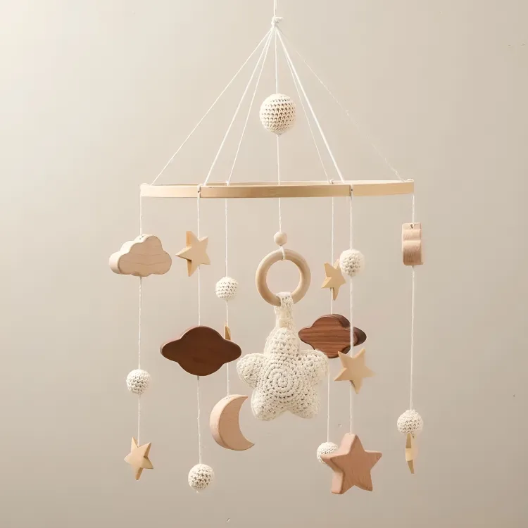 Baby Mobile Wooden Toy