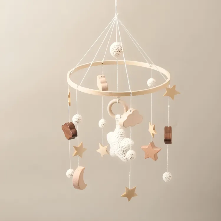 Baby Mobile Wooden Toy