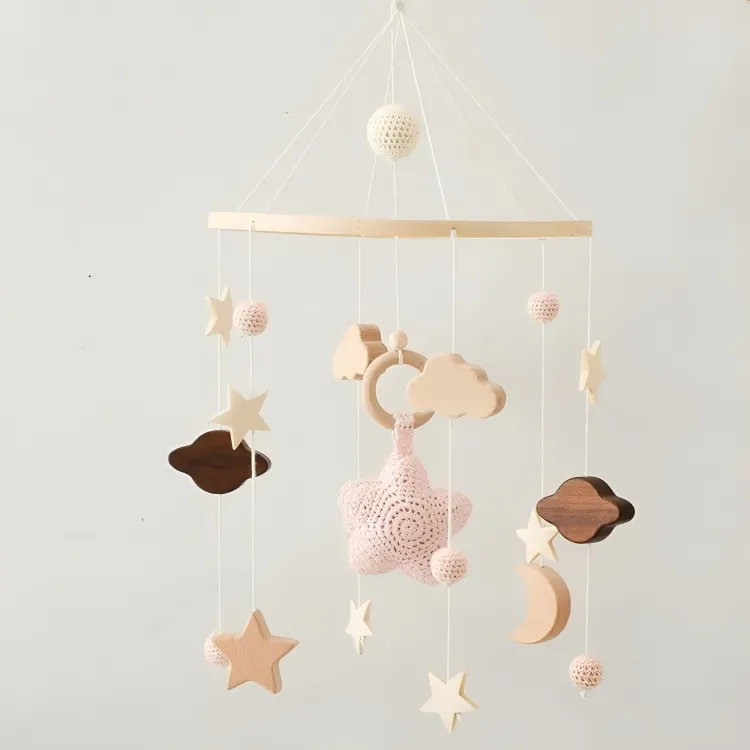 Baby Mobile Wooden Toy