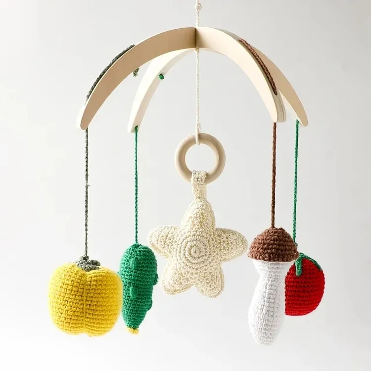 Baby Mobile Wooden Toy