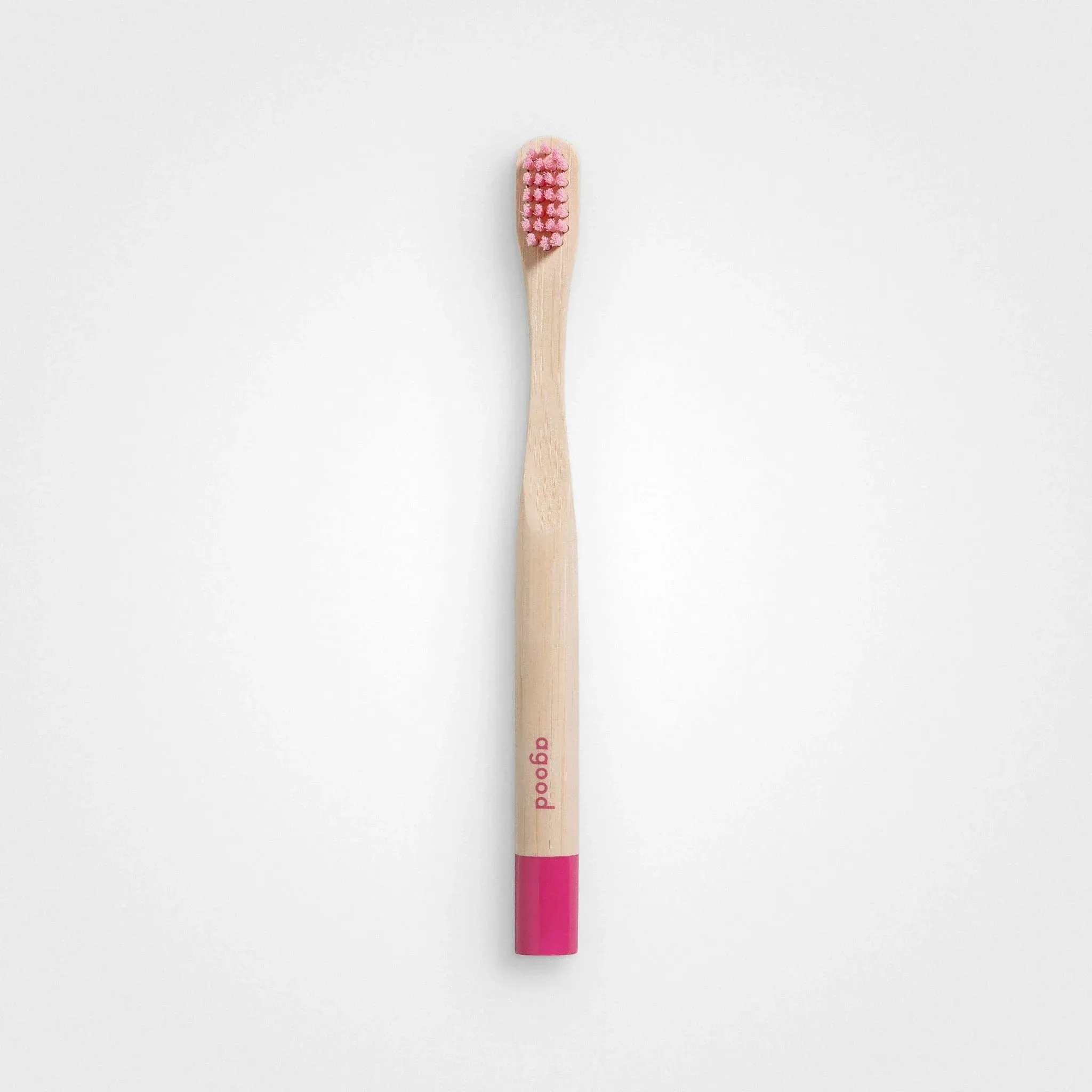 Bamboo Toothbrush, Kids, Pink