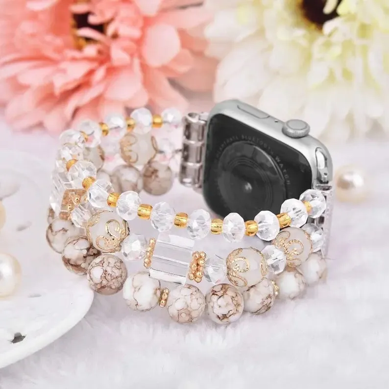 Beaded Apple Watch Bracelet