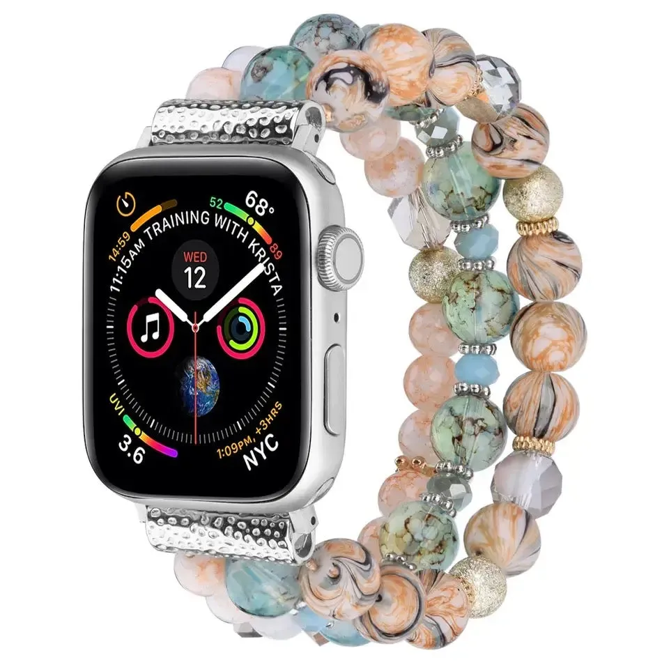 Beaded Apple Watch Bracelet