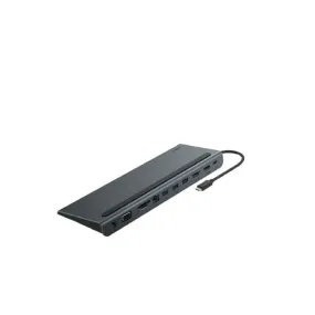 Belkin INC022ttDG-RL 11-in-1 USB C Hub with 4K HDMI, DP, VGA, 100W PD Docking Station for MacBook Pro, Air, and more - Dark Gray