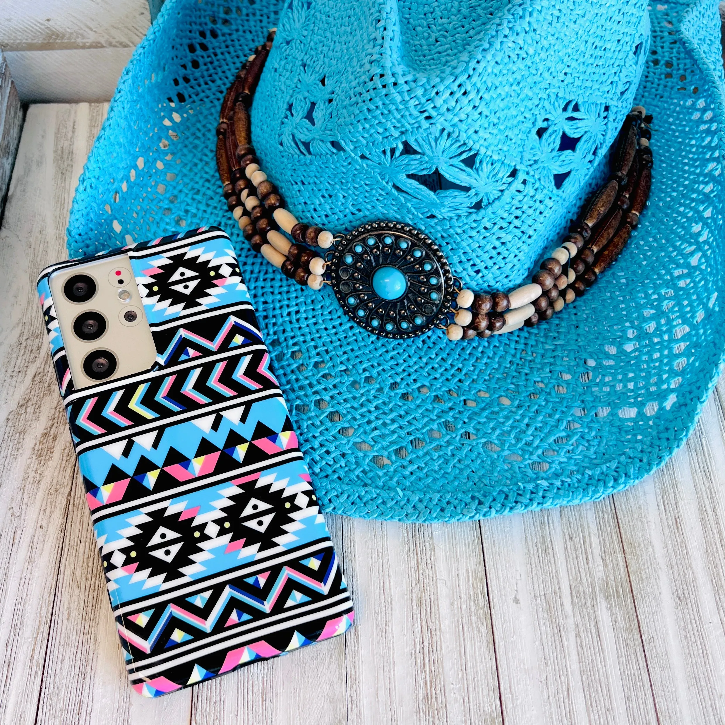 Boho-Chic Turquoise Case For Samsung Galaxy