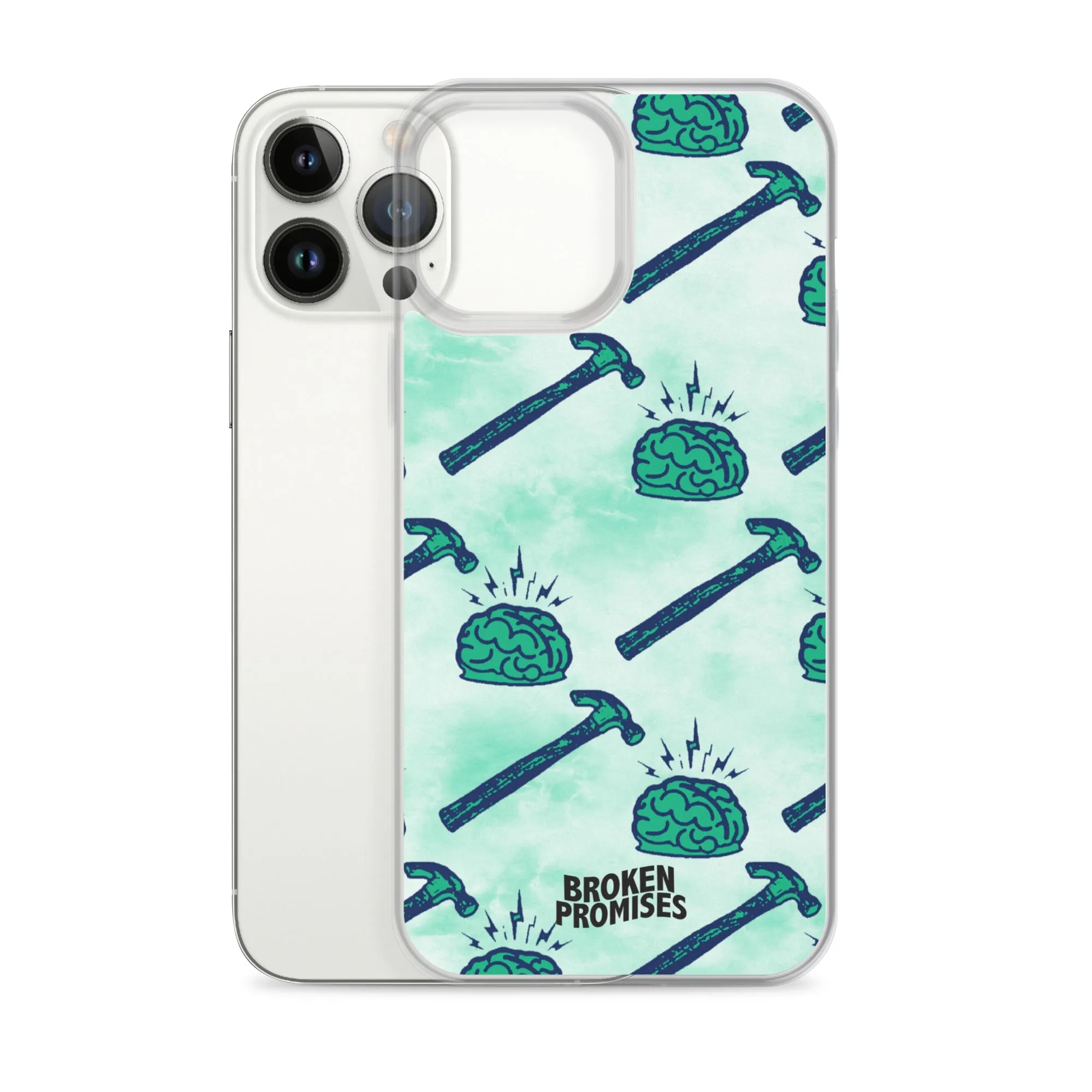 Brain Waves iPhone Case