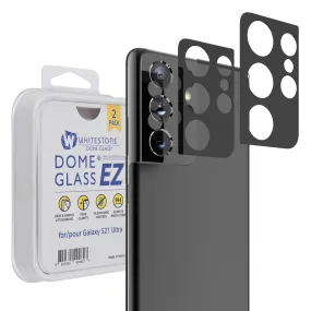 [Camera EZ] Whitestone EZ S21 Ultra Camera Screen Tempered Glass Protector - 2 Pack