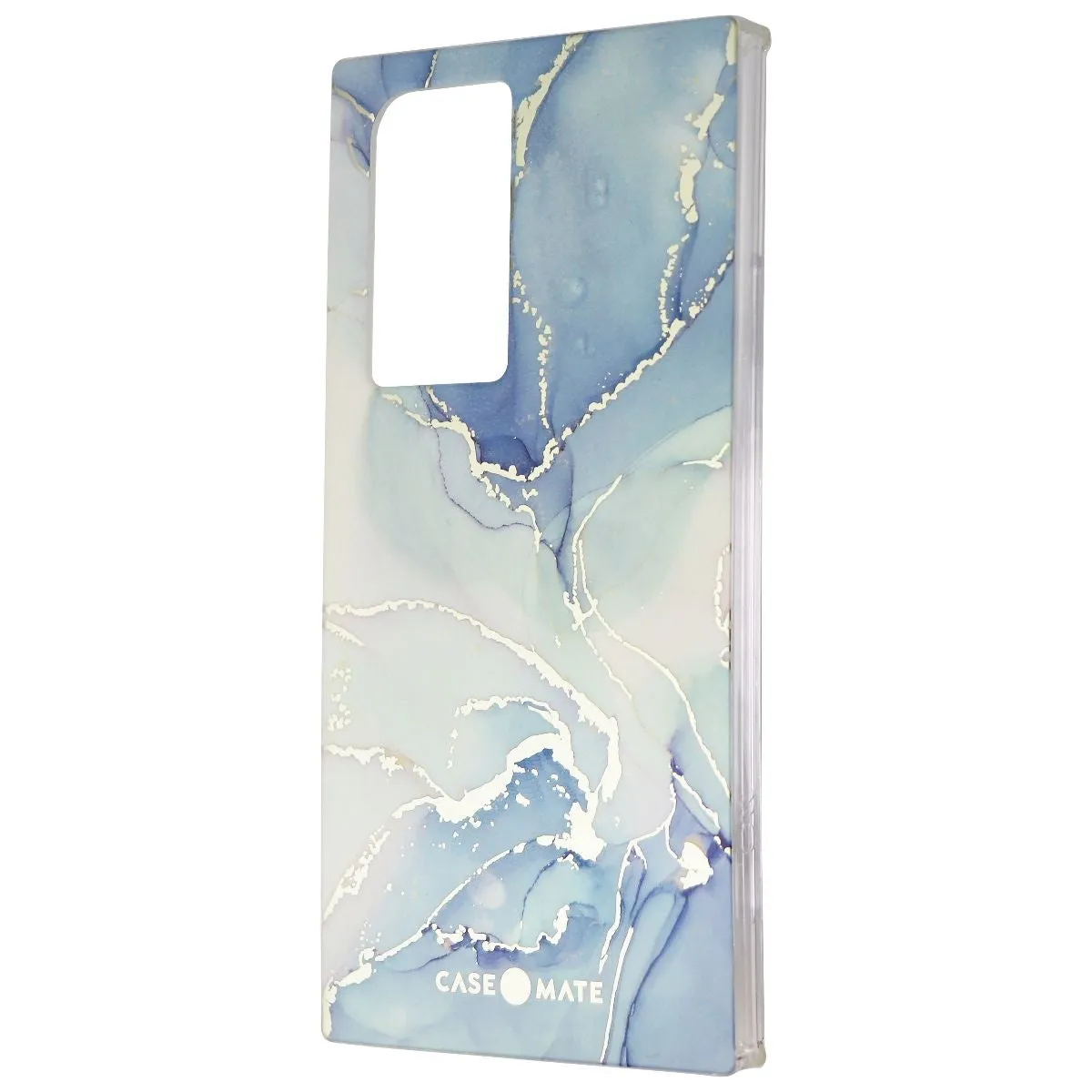 Case-Mate BLOX Series Rectangular Case for Galaxy S22 Ultra - Glacier Marble