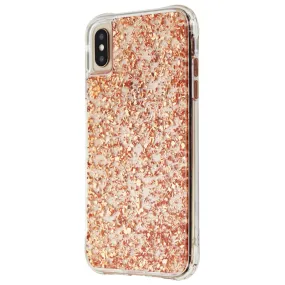 Case-Mate Karat Series Case for Apple iPhone XS Max - Rose Gold / Clear