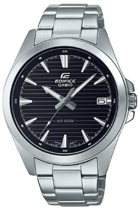 Casio Edifice EFV-140D-1A Analog Stainless Steel Strap Watch For Men