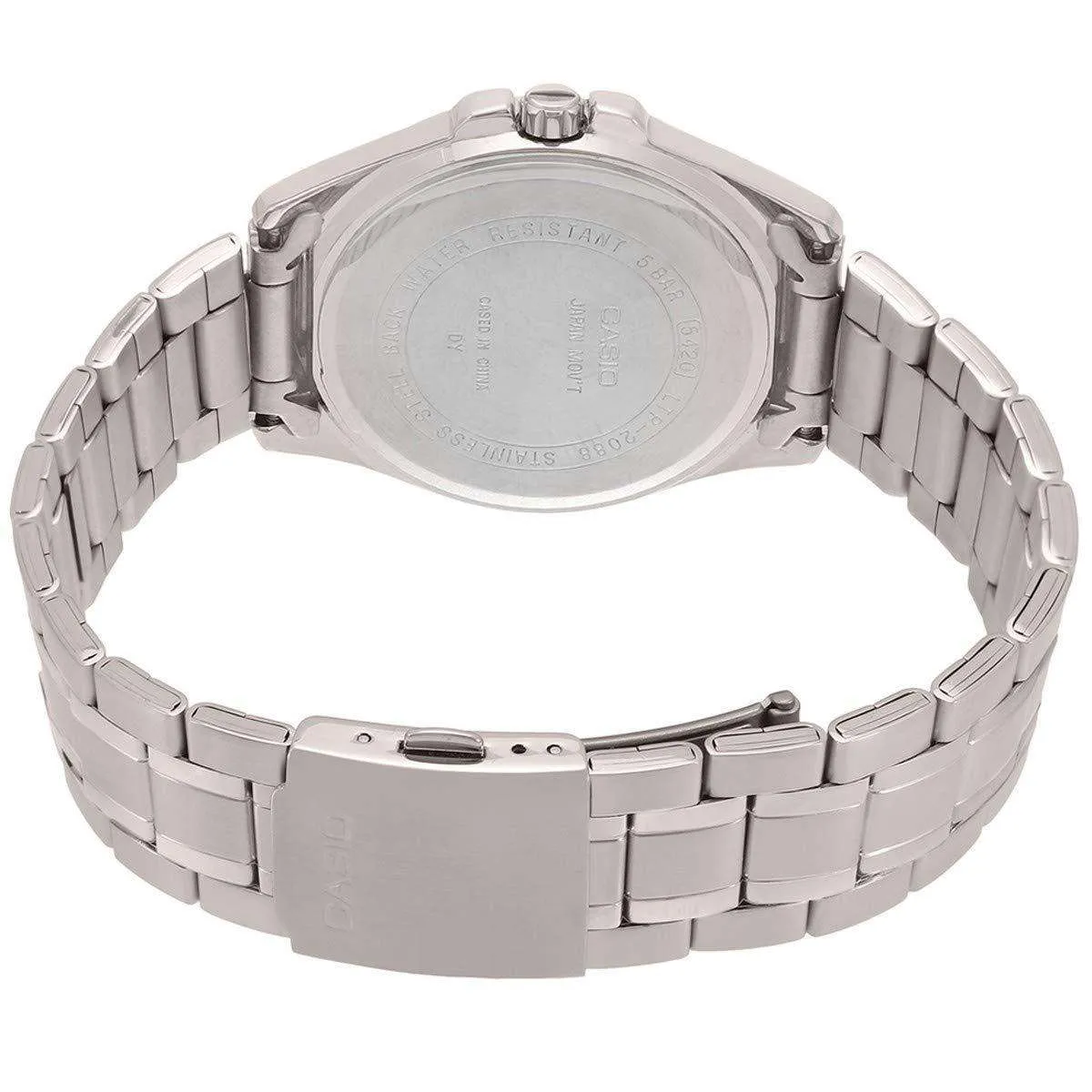 Casio LTP-2088D-1A2 Silver Stainless Watch for Women