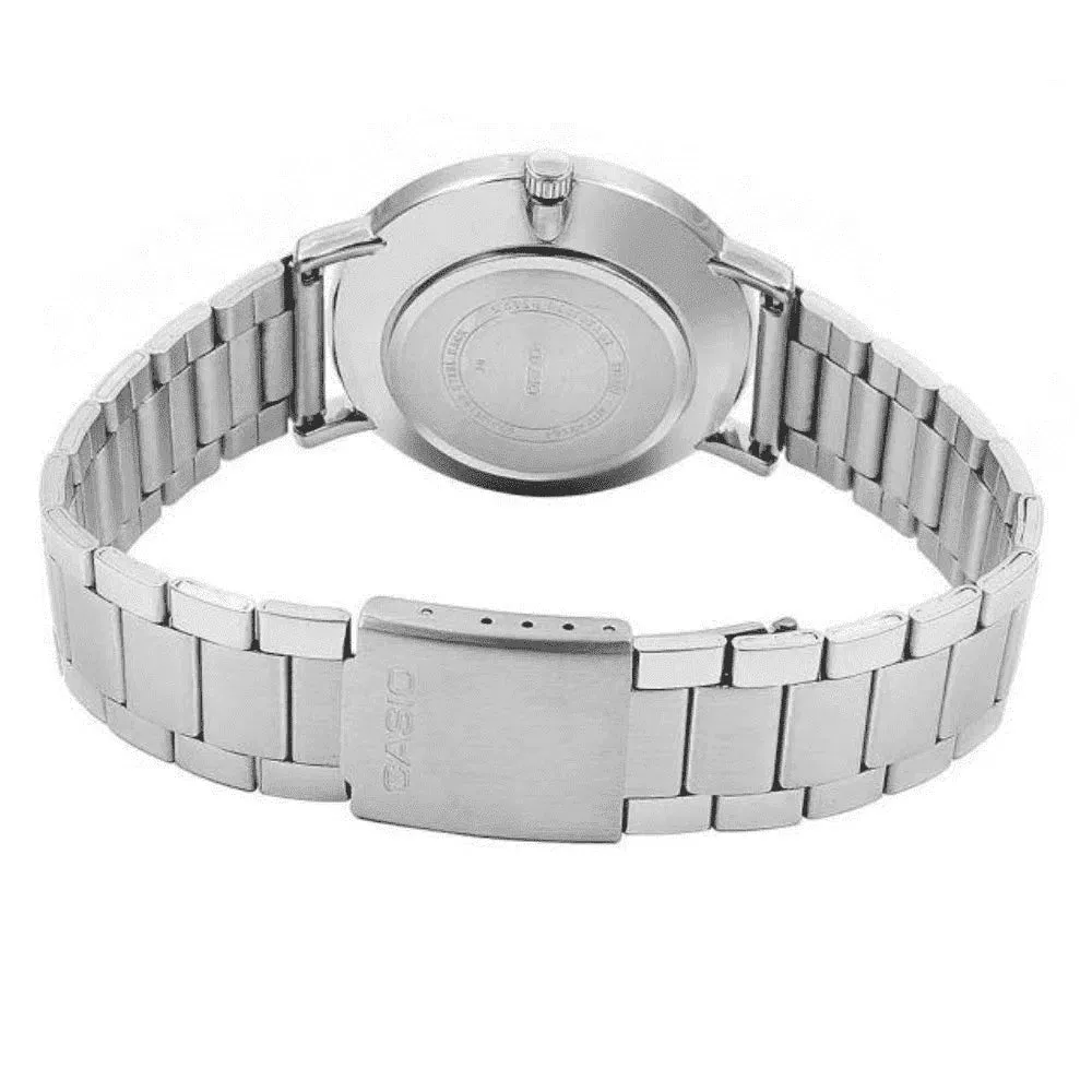 Casio LTP-VT01D-1B Silver Stainless Watch for Women