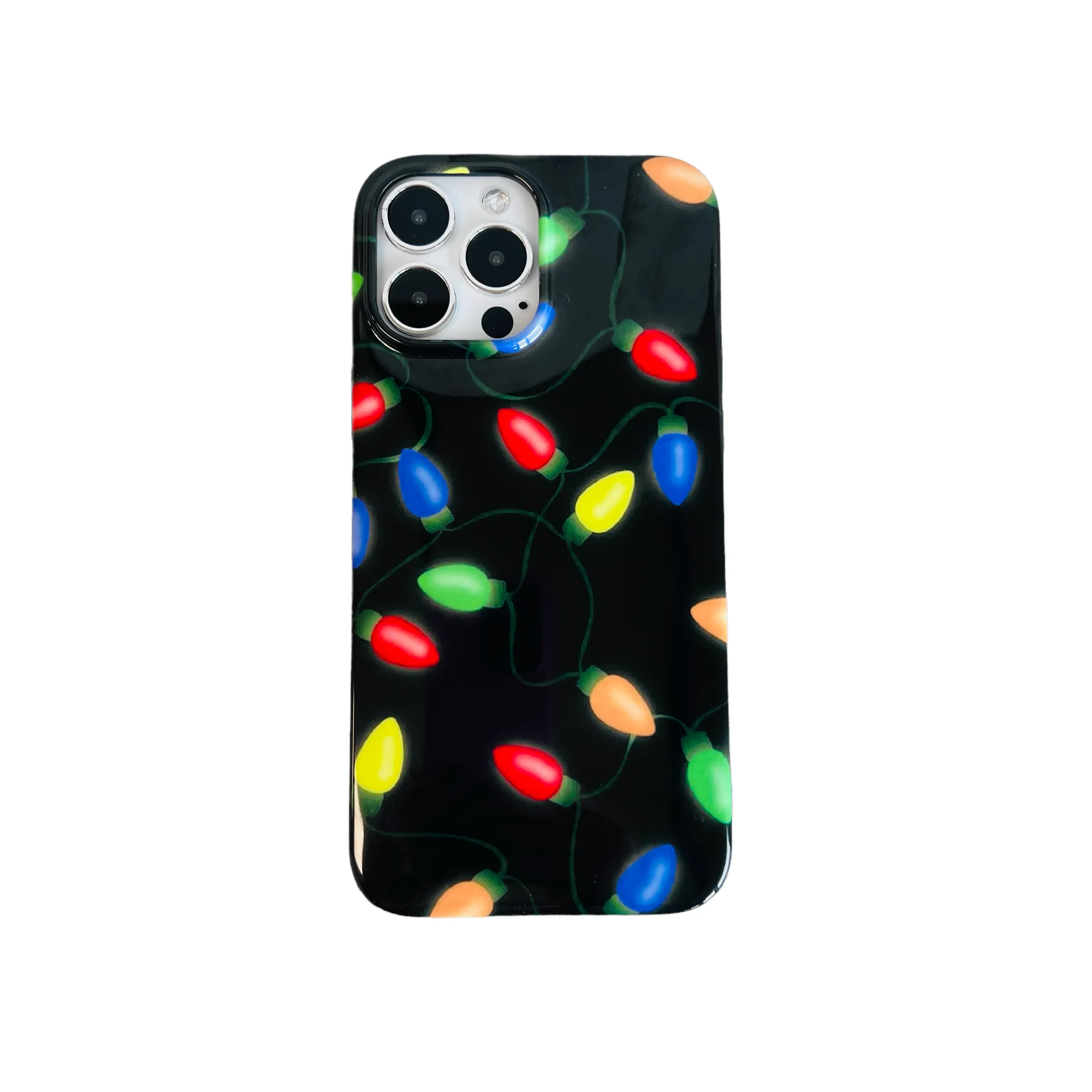 Christmas Lights Phone Case For iPhone