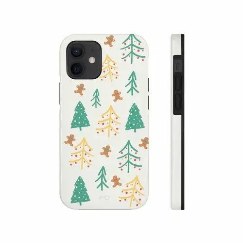 Christmas Tree's Tough Case for iPhone with Wireless Charging -Christmas Tree iPhone Case