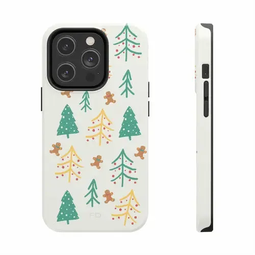 Christmas Tree's Tough Case for iPhone with Wireless Charging -Christmas Tree iPhone Case