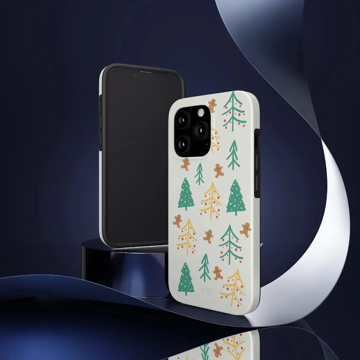 Christmas Tree's Tough Case for iPhone with Wireless Charging -Christmas Tree iPhone Case